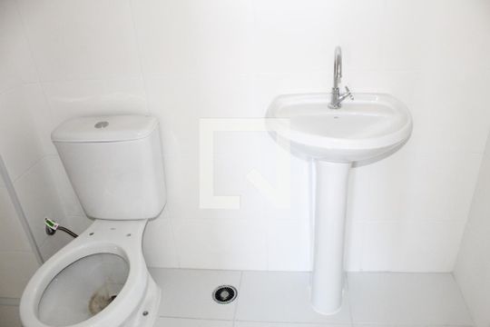 Banheiro da Suíte de apartamento à venda com 1 quarto, 33m² em Vila Ema, São Paulo