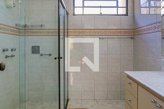 Banheiro do Quarto 3 Suíte de casa à venda com 6 quartos, 493m² em Silveira, Belo Horizonte