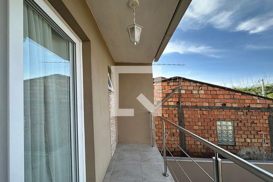 Varanda da suíte 1 de casa à venda com 2 quartos, 92m² em Nossa Senhora das Graças, Canoas