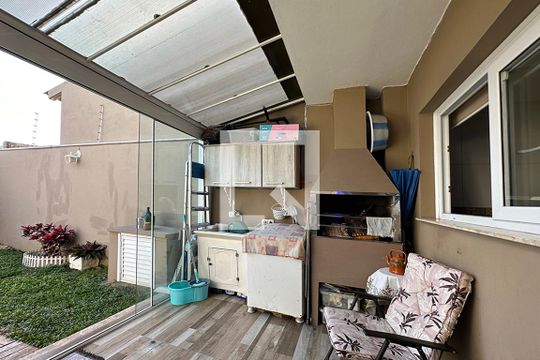 Lavanderia  de casa à venda com 2 quartos, 92m² em Nossa Senhora das Graças, Canoas