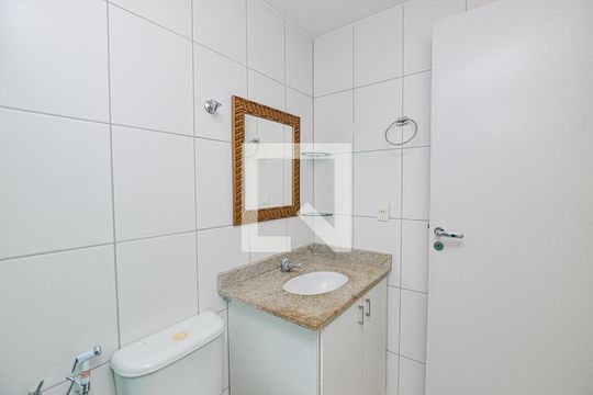 Banheiro da Suíte 1 de apartamento à venda com 2 quartos, 84m² em São Francisco, Niterói