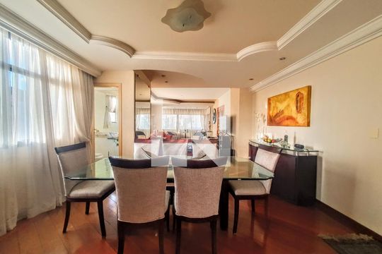 Sala de apartamento para alugar com 4 quartos, 164m² em Cidade Nova, Belo Horizonte