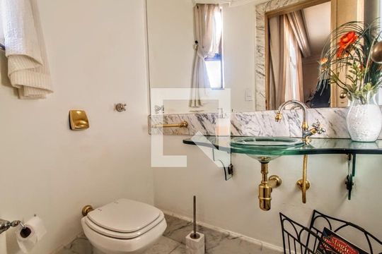 Lavabo de apartamento para alugar com 4 quartos, 164m² em Cidade Nova, Belo Horizonte
