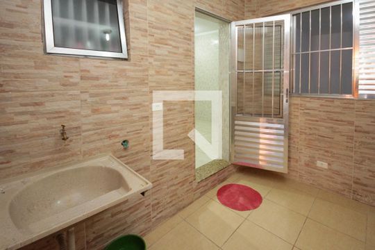 Área de Serviço de casa para alugar com 1 quarto, 40m² em Vila Formosa, São Paulo