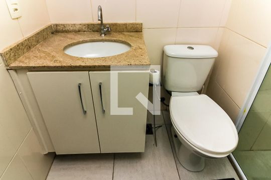 Banheiro da Suíte 1 de apartamento para alugar com 2 quartos, 65m² em Casa Verde, São Paulo