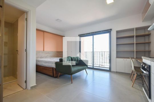 Studio de kitnet/studio para alugar com 1 quarto, 28m² em Vila Congonhas, São Paulo