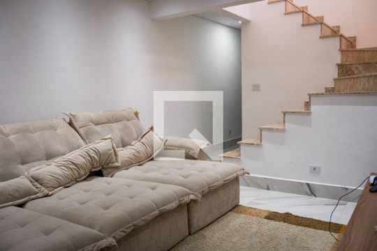 Sala de casa à venda com 3 quartos, 165m² em Parque Capuava, Santo André