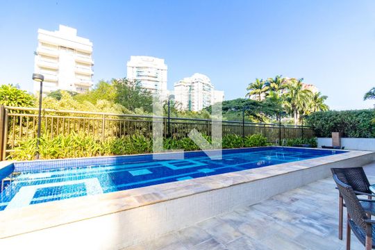 Área comum - Piscina de apartamento à venda com 4 quartos, 457m² em Barra da Tijuca, Rio de Janeiro