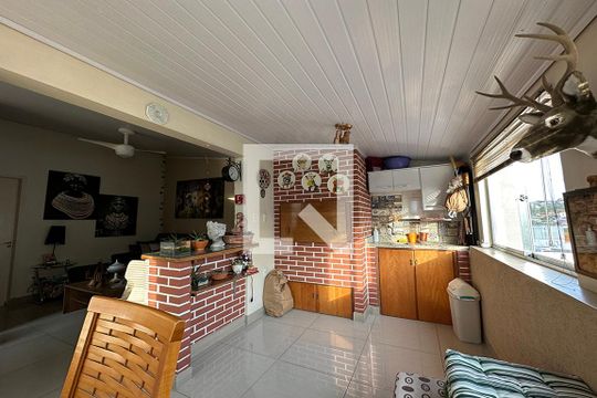 Sala de apartamento à venda com 2 quartos, 95m² em Vila Rosa, Novo Hamburgo