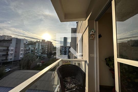 Varanda da Sala de apartamento à venda com 2 quartos, 95m² em Vila Rosa, Novo Hamburgo