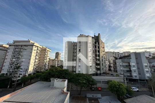 Vista da Sala de apartamento à venda com 2 quartos, 95m² em Vila Rosa, Novo Hamburgo