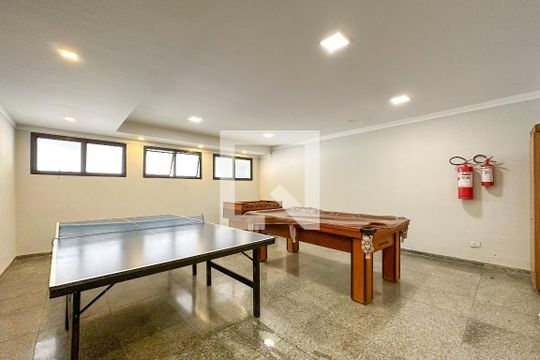 Área comum - Salão de Jogos de apartamento para alugar com 3 quartos, 65m² em Tortuga, Guarujá