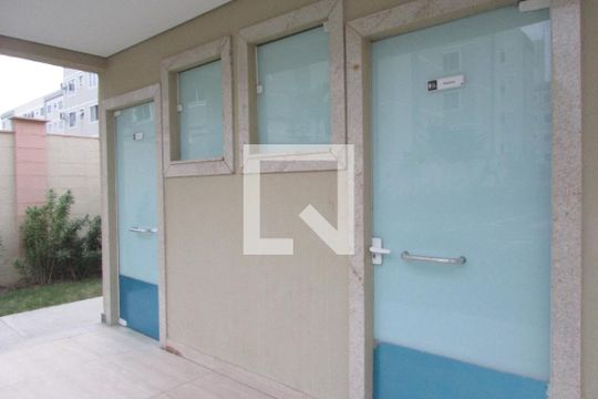 Área comum - Banheiros de apartamento para alugar com 2 quartos, 44m² em Campo Grande, Rio de Janeiro