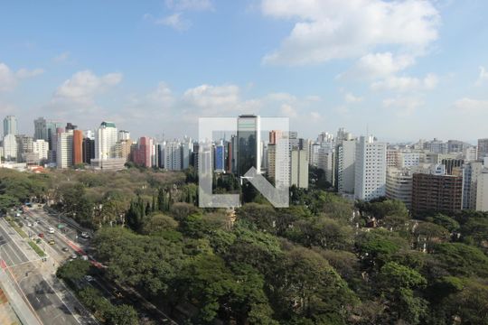 Vista da Varanda de apartamento para alugar com 1 quarto, 52m² em Consolação, São Paulo