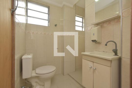 Banheiro de kitnet/studio à venda com 1 quarto, 36m² em Sé, São Paulo