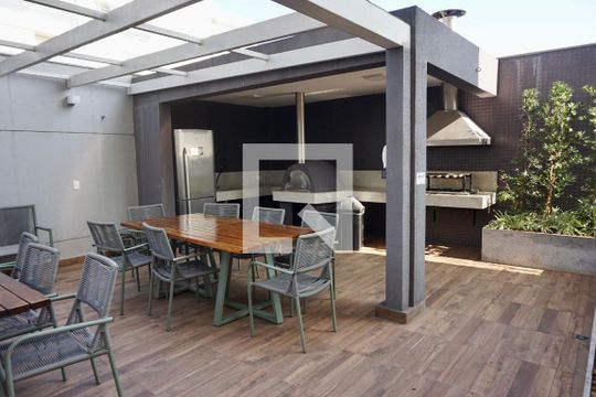 Área comum - Churrasqueira de apartamento à venda com 2 quartos, 95m² em Santo Amaro, São Paulo
