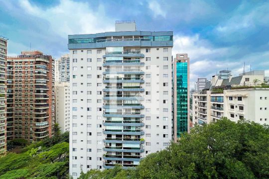 Vista de apartamento à venda com 1 quarto, 35m² em Vila Nova Conceição, São Paulo