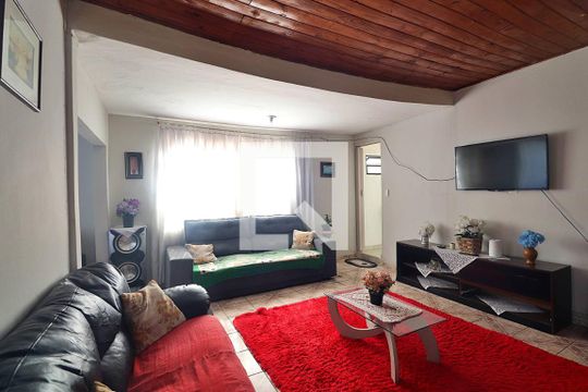 Sala de casa à venda com 3 quartos, 312m² em Vila Camilopolis, Santo André