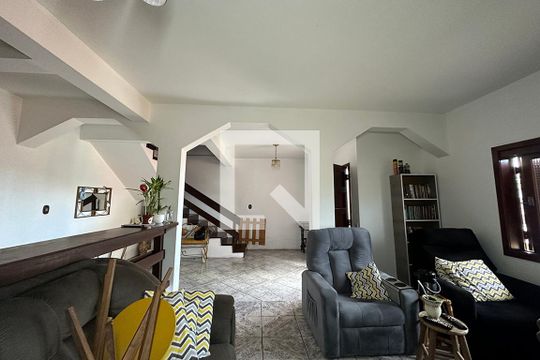 Sala  de casa à venda com 2 quartos, 209m² em Santo Afonso, Novo Hamburgo