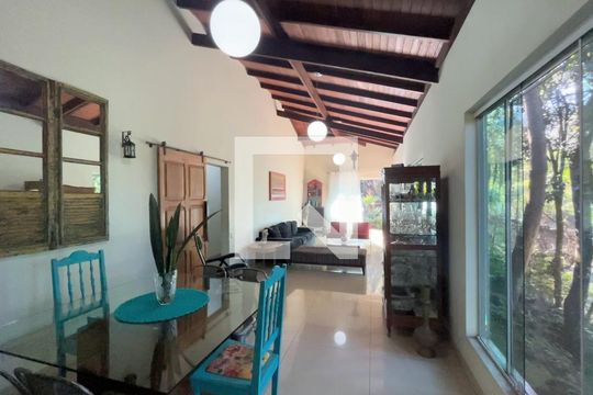 Sala de Jantar de casa de condomínio à venda com 4 quartos, 300m² em Retiro Do Chale, Brumadinho