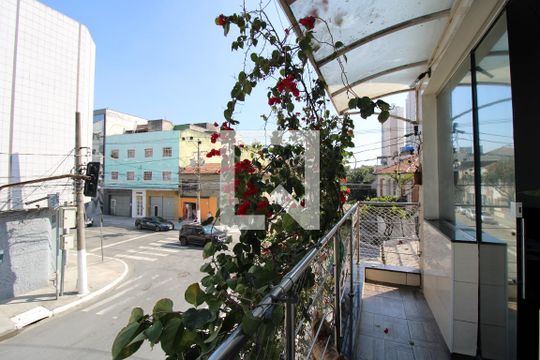 Varanda da sala  de casa à venda com 3 quartos, 217m² em Bom Retiro, São Paulo