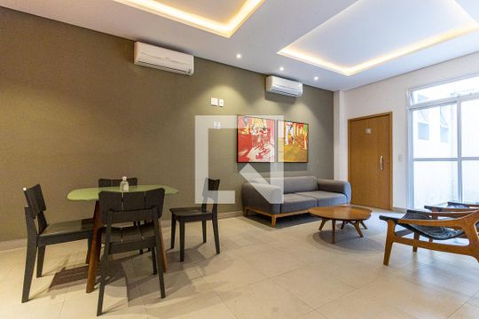 Área Comum - Salão de Festas de kitnet/studio para alugar com 1 quarto, 26m² em República, São Paulo