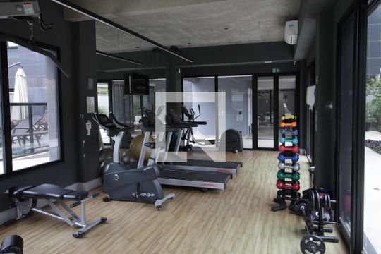 Área comum de kitnet/studio à venda com 1 quarto, 28m² em Vila Olímpia, São Paulo