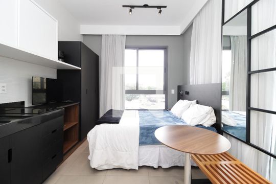 Studio de kitnet/studio para alugar com 1 quarto, 28m² em Vila Olímpia, São Paulo