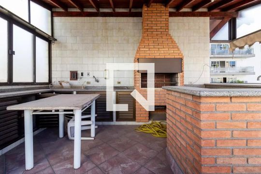 Área comum - Churrasqueira de apartamento para alugar com 3 quartos, 180m² em Indianópolis, São Paulo