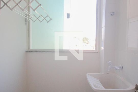 area de serviço de apartamento para alugar com 1 quarto, 27m² em Vila Gustavo, São Paulo