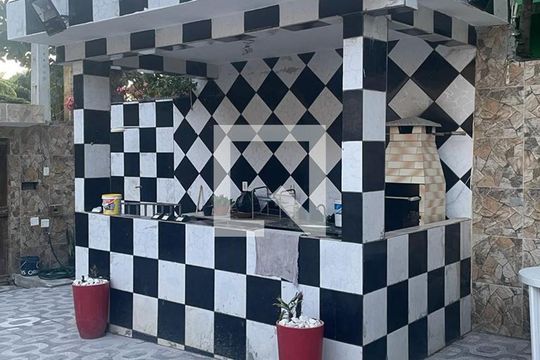 Área comum - Churrasqueira de casa para alugar com 3 quartos, 420m² em Ipitanga, Salvador
