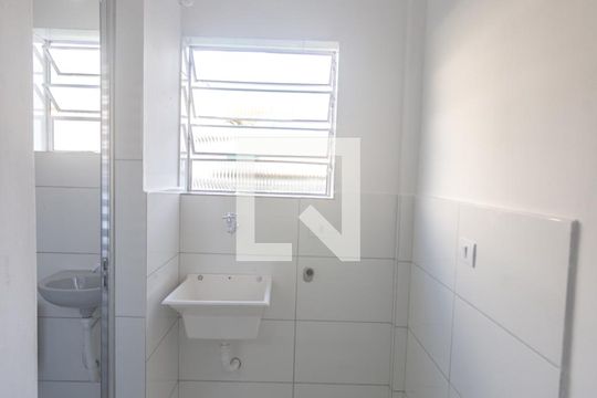 Área de serviço de kitnet/studio à venda com 1 quarto, 29m² em Taboão, São Bernardo do Campo