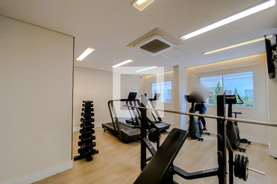 Área comum - Academia de apartamento à venda com 1 quarto, 37m² em Brás, São Paulo