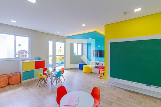 Área comum - Brinquedoteca de apartamento para alugar com 2 quartos, 47m² em Presidente Altino, Osasco