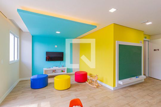 Área comum - Brinquedoteca de apartamento para alugar com 2 quartos, 47m² em Presidente Altino, Osasco
