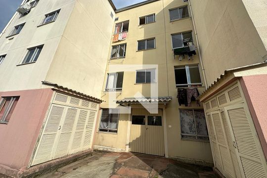 Fachada do bloco de apartamento à venda com 2 quartos, 48m² em Duque de Caxias, São Leopoldo