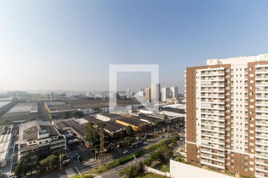 Vista da Varanda de apartamento à venda com 1 quarto, 52m² em Alphaville Industrial, Barueri
