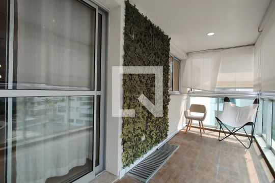 Varanda da Sala de apartamento à venda com 2 quartos, 78m² em Jacarepaguá, Rio de Janeiro