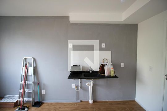 Cozinha de apartamento para alugar com 1 quarto, 32m² em Cidade Satélite Santa Bárbara, São Paulo