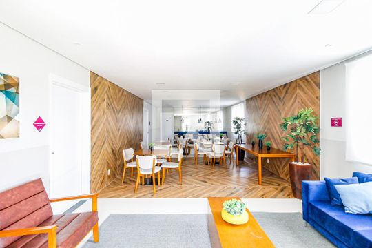 Salão de Festas de apartamento para alugar com 2 quartos, 34m² em Santo Amaro, São Paulo