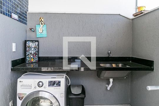 Área de Serviço de apartamento à venda com 2 quartos, 110m² em Ouro Preto, Belo Horizonte