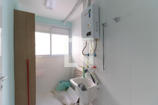 Área de Serviço de apartamento para alugar com 2 quartos, 66m² em Santo Amaro, São Paulo