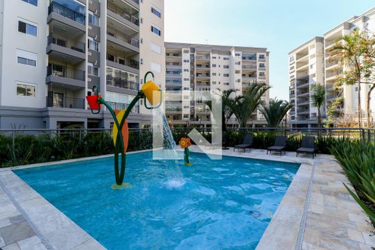 Área comum - Piscina infantil de apartamento para alugar com 2 quartos, 66m² em Santo Amaro, São Paulo