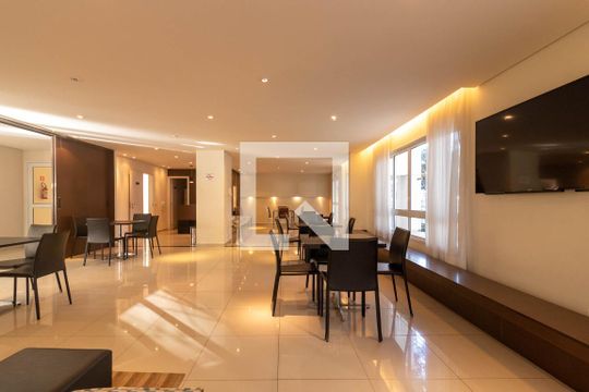 Área comum  de apartamento à venda com 2 quartos, 95m² em Vila Gomes, São Paulo