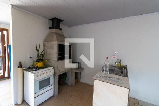 Área comum de casa de condomínio à venda com 3 quartos, 104m² em Tristeza, Porto Alegre