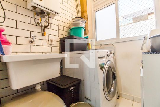 Área de Serviço de apartamento à venda com 3 quartos, 131m² em Vila Barros, Barueri