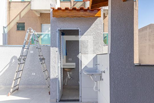 Área de Serviço - Cobertura de apartamento à venda com 2 quartos, 100m² em Vila Pires, Santo André
