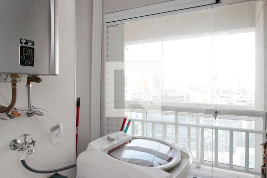 Área de Serviço de apartamento à venda com 1 quarto, 62m² em Santa Efigênia, São Paulo