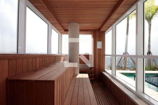 Área comum - Sauna de apartamento à venda com 1 quarto, 62m² em Santa Efigênia, São Paulo