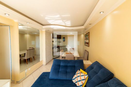 Sala de apartamento à venda com 2 quartos, 78m² em Vila Robertina, São Paulo